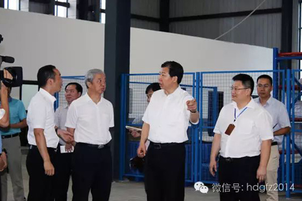 助力株洲新材料產(chǎn)業(yè)發(fā)展，省、市領(lǐng)導蒞臨宏大指導